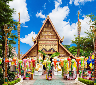 DAY3 自由安排清邁觀光行程 (推薦廚藝課程、文青市集、大象友善體驗營、叢林飛索等，可與專員一對一討論)